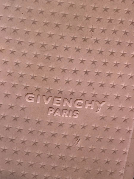 Givenchy Pink Platform Rubber Pink Logo Slide On Pool Sandal Flip Flop Flat 41