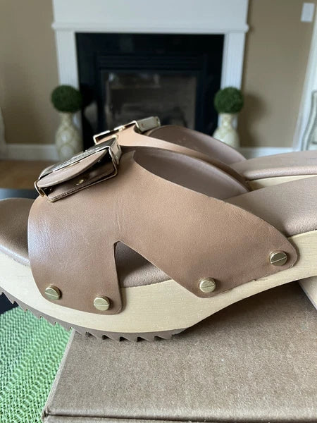 Dr. Scholl's Original Collection Original Max Leather Sandal NIB SZ 10