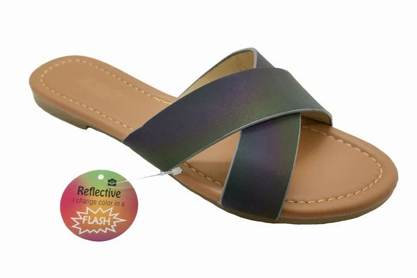 New Women Gladiator Sandals Casual slip on Flip Flops Flat Size Slipper Shoes