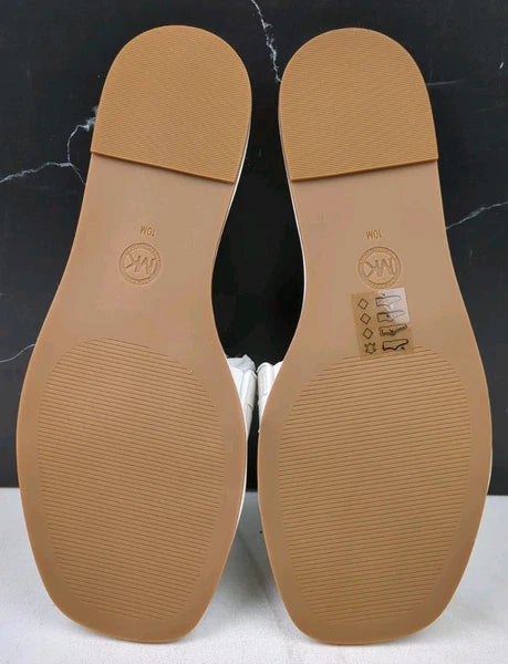 MICHAEL Michael Kors Hayworth Slide, Optic White 1, sz 10M