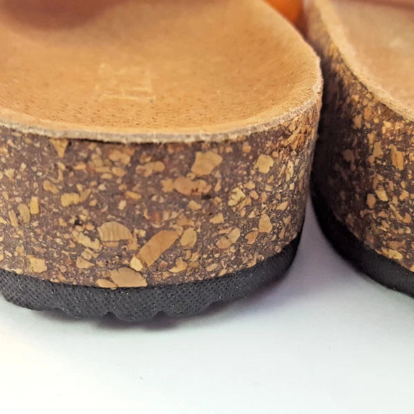 H2K KAREN STONE Buckle Ornament Rose Gold Fashion Slide Flip Flops Sandals Bling