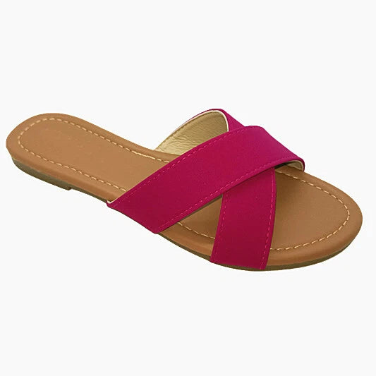 New Women Gladiator Sandals Casual slip on Flip Flops Flat Size Slipper Shoes