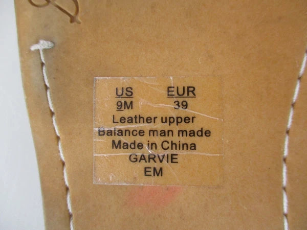 Sam Edelman Garvie Black Leather Strappy Slide Flat Sandals sz. 9, 39