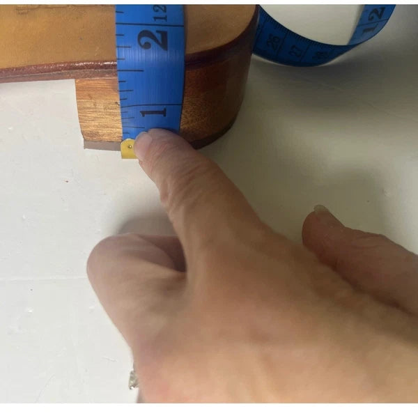 Liberte Woven Slide Sandals Block Heel Tan Leather Size 9