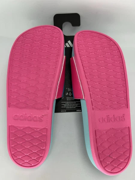 New Adidas Adilette Comfort Messi Size 8 Men’s Slides Sportswear Style JR6326