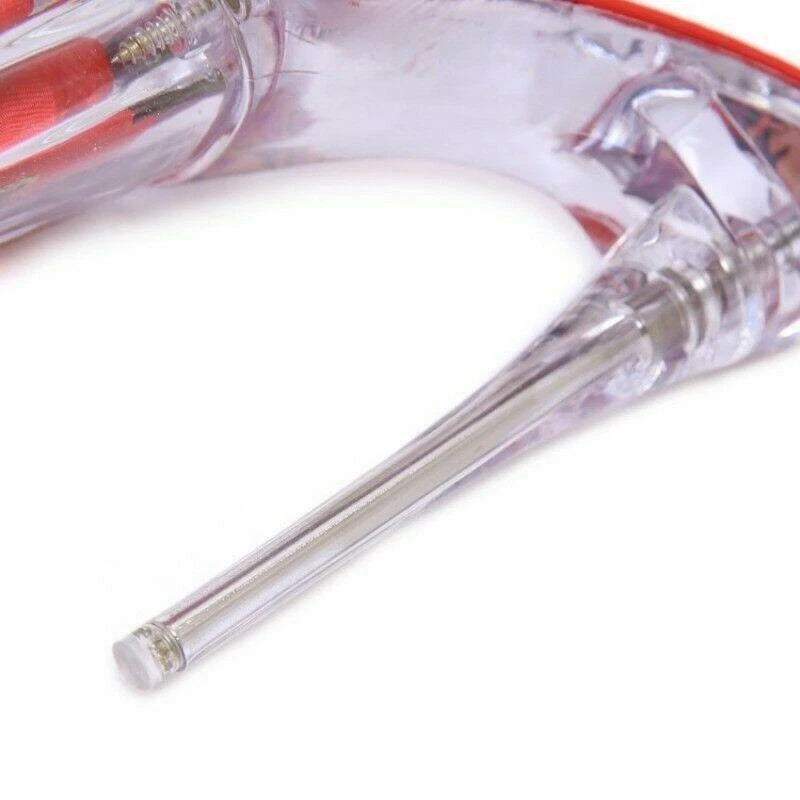 Women's Clear Transparent Flower Slipper Mules Slides Platform High Heel Sandals