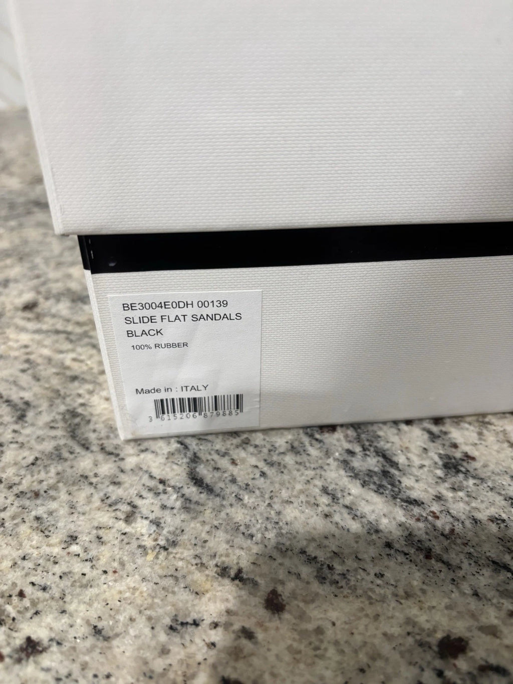 Givenchy  Logo Rubber Pool Slides Women's Size 8 Black Sandals -  INCLUDES BOX!