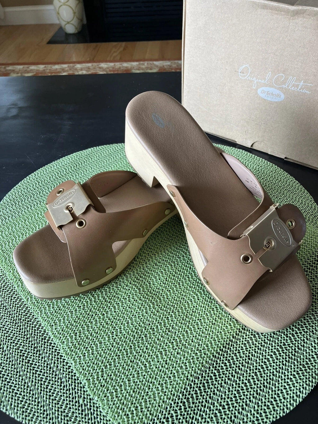 Dr. Scholl's Original Collection Original Max Leather Sandal NIB SZ 10