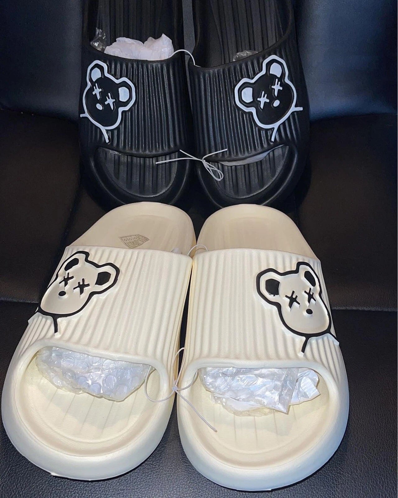 Slides / Sandals, ￼Classic Slides Sandals - White Comfortable- Unisex - Fashion