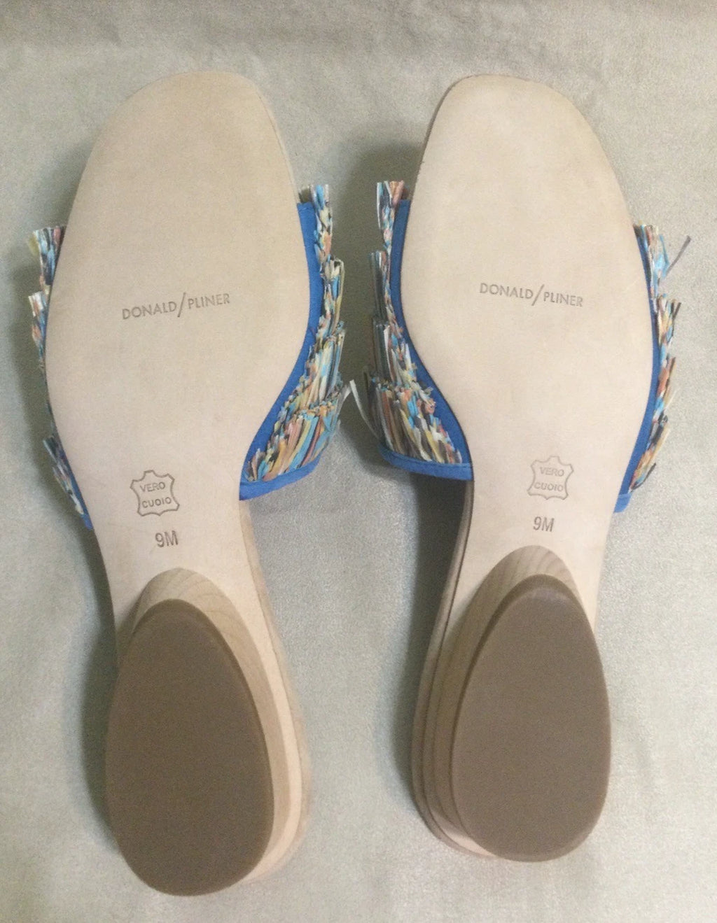 Donald Pliner Reise2 Raffia Slide Sandals