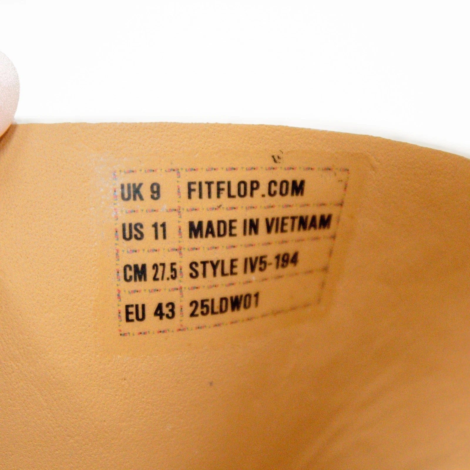 Fitflop F-Mode Leather Urban White Cross Flatform Slide Sandals Women's Size 11