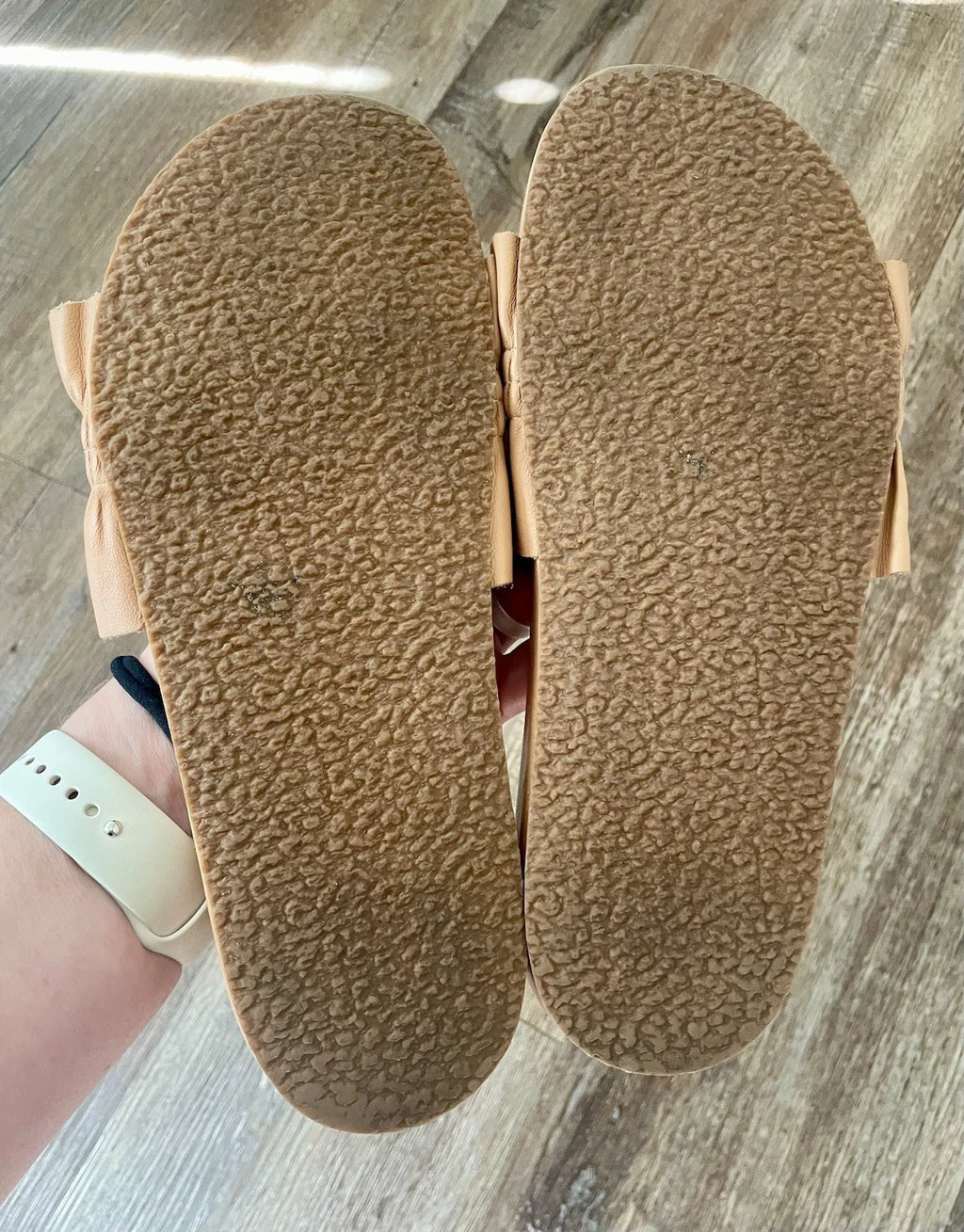 Ulla Johnson Sandals Slides Shoes US 8.5 Rex Wave Ruffle Leather Luxury Classic