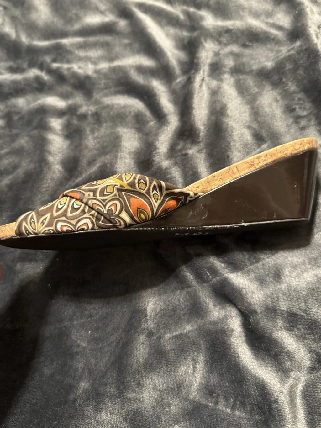 Style And Co Women’s Slide Sandals Size 8.5 Cork Sole