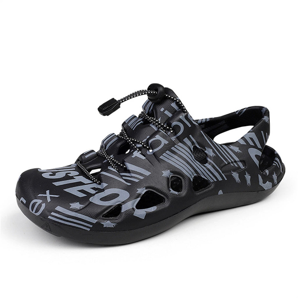 Men's Fashion Beach Slides Soft Slippers Non-slip Outdoor Breathable Sandals