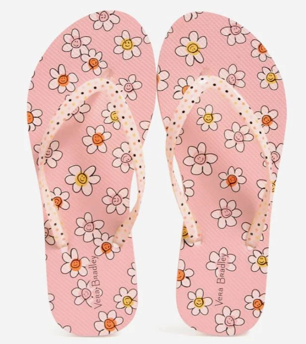 Vera Bradley FLIP FLOPS - U Choose Design Size S M  L  5 6 7  8  9  10 11 (New)