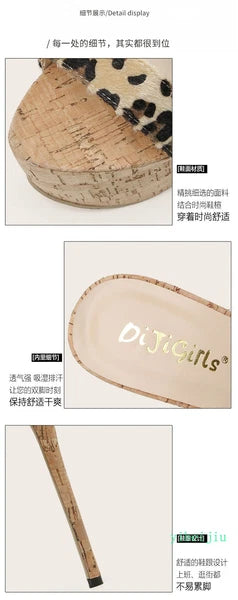 Women's Super High Heels Platform Mules Slippers Sandals Slides Party Sexy Party
