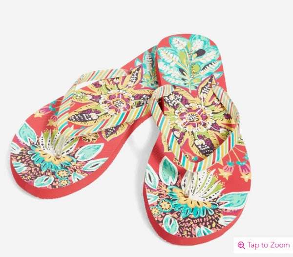 Vera Bradley FLIP FLOPS - U Choose Design Size S M  L  5 6 7  8  9  10 11 (New)