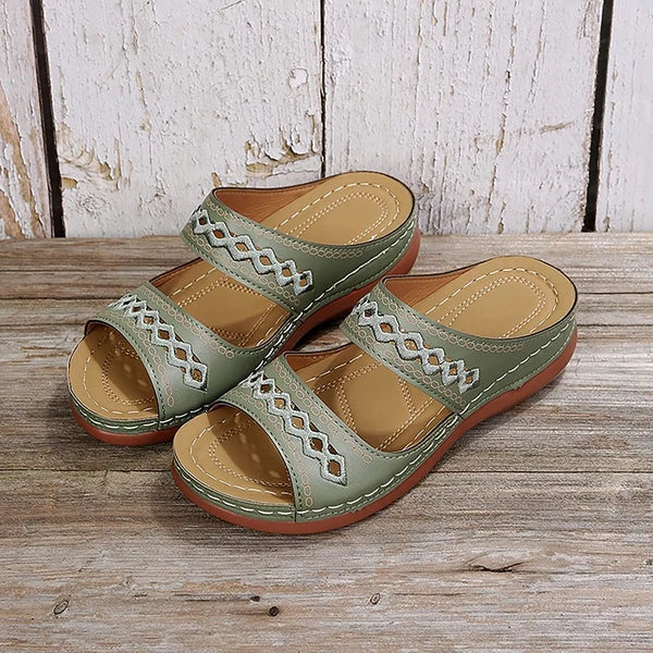 Sandals for Women Dressy Summer Fashion Orthotic Slides Ladies  Athletic Sandals