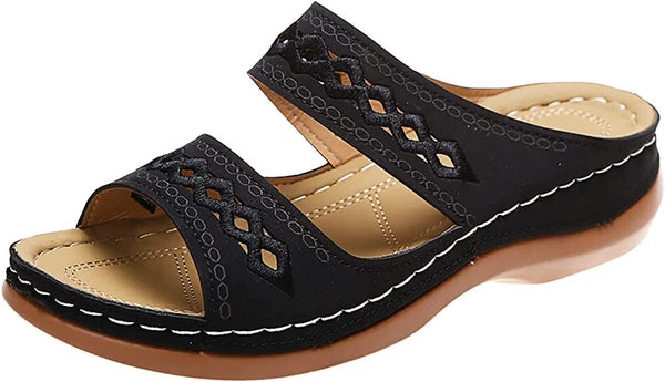 Sandals for Women Dressy Summer Fashion Orthotic Slides Ladies  Athletic Sandals