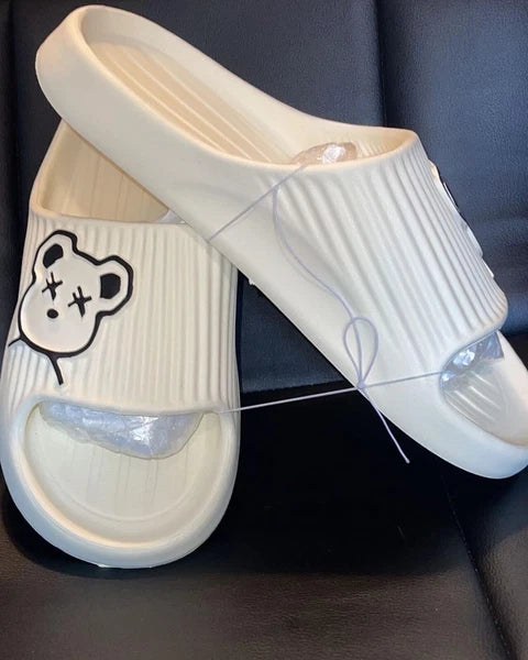 Slides / Sandals, ￼Classic Slides Sandals - White Comfortable- Unisex - Fashion
