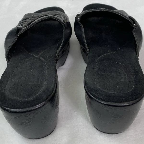 White Mountain Shoes Style: Bebop Sandal Woman's Open Toe Black Size 8M