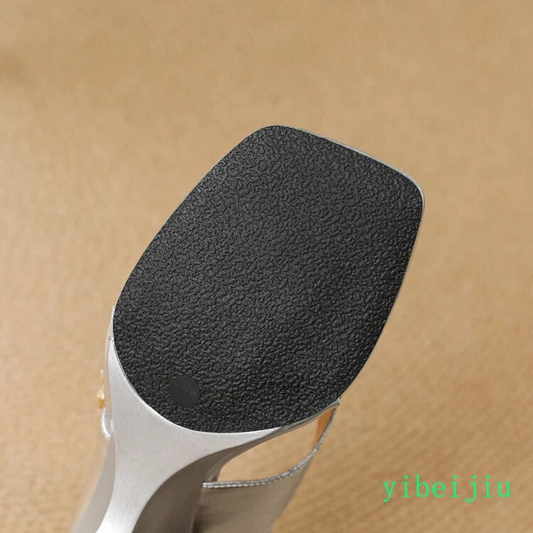 Women's Mid Wedge Heel Flip Flops Leather Thongs Sandals Slides Mules Shoes Lady