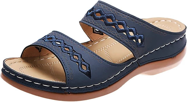 Sandals for Women Dressy Summer Fashion Orthotic Slides Ladies  Athletic Sandals